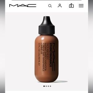 MAC STUDIO RADIANCE FACE AND BODY RADIANT SHEER FOUNDATION c8 NEW in BOX!